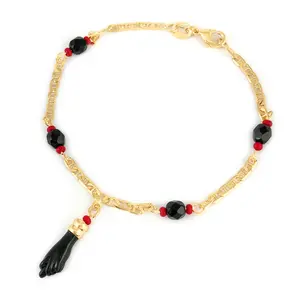 Unisex Azabache Bracelet Evil Eye Protection for Baby Kids and Adults - Pulsera Proteccion