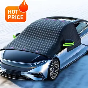 Car Magnetic Windshield Cover, Windshield Sunshade, Windscreen Shade Cover, Car Window Shades, Durable Oxford Fabric, Easy Installation, Frost Snow Sun Protection, Side Window Coverage, Winter Car Accessories