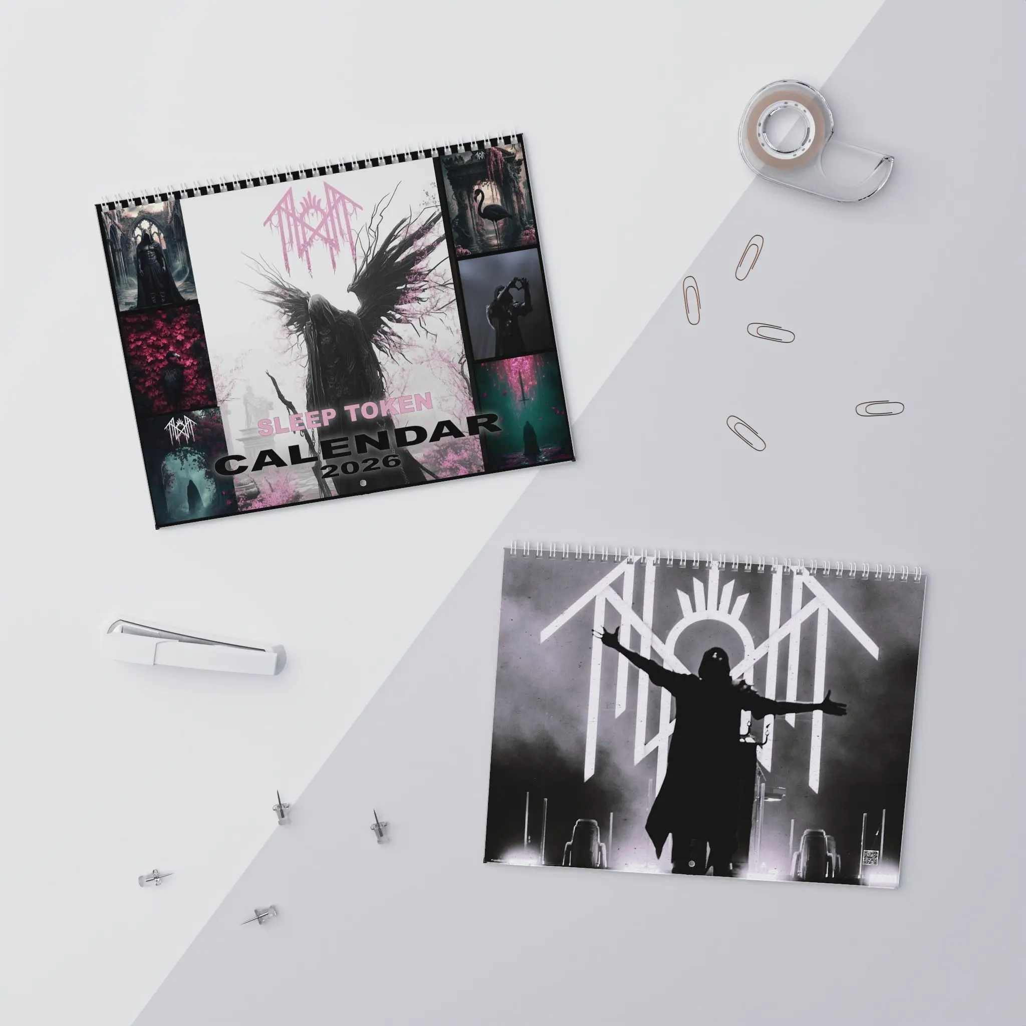 2026 SIiipToken Wall Calendar Monthly, Boy Band SIeep Tokeen 2026 Calendar, Gift For Fans Music Band Must Have Calendar 2026