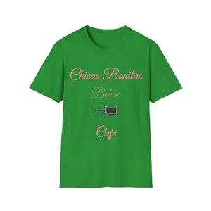 Camiseta Chicas Bonitas Beben Café | Diseño Femenino Taza “Pinky Up”