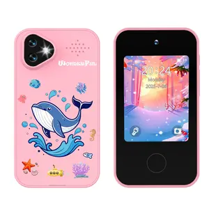 Smart Toy Phone for Kids, Learning Tool, Selfie Camera, HD Dual Cameras, Music, Puzzle Games, 2.8 Inch Touch Screen, Rabbit Theme, Ages 3-12