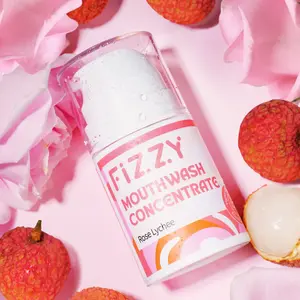 Fizzy Mouthwash Concentrate | Remineralizing Enamel Repair, Nano Hydroxyapatite | 20X Concentrated Travel Size | No Fluoride, Alcohol, Dye | Xylitol, Dry Mouth | Kids & Adults