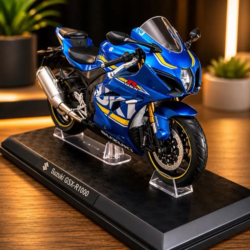 ️ GSX-R1000 Scale Model Motorcycle – Collector’s Edition ️