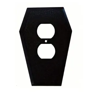 Gothic Style Light Switch Cover Plate, Halloween Wall Protector, Themed Home Decor, Unique Outlet Cover for Spooky Rooms, Horror Bedrooms & Party House Accessories
