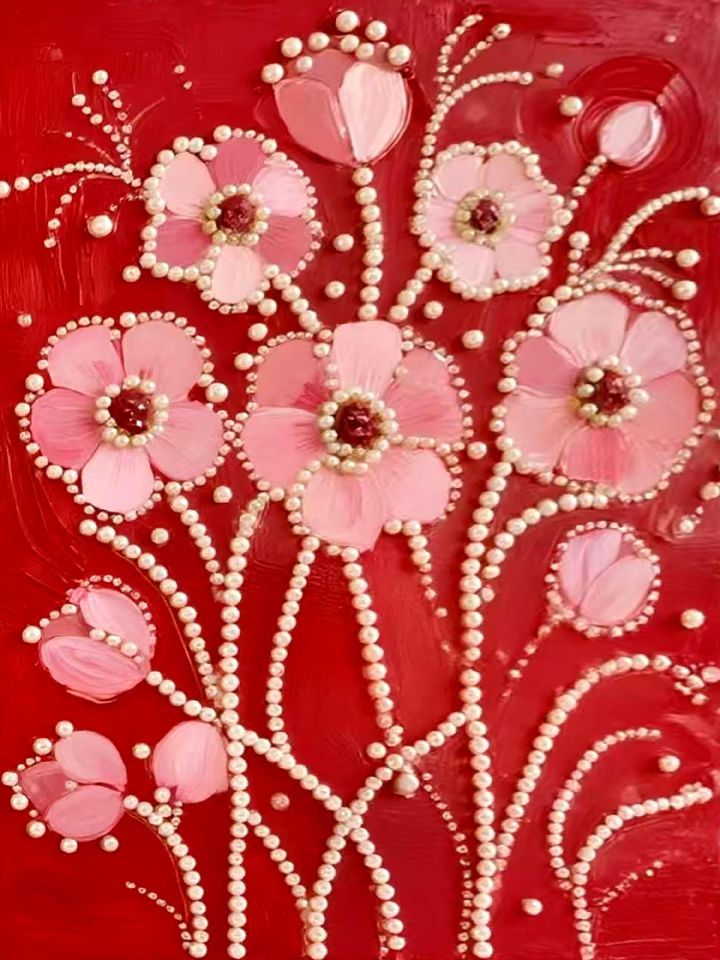 Shining Pearl DIY Art Painting - Easy for beginners, a exquisite handcrafted light luxury choice, elegant finished piece that brings artistic flair to your home space