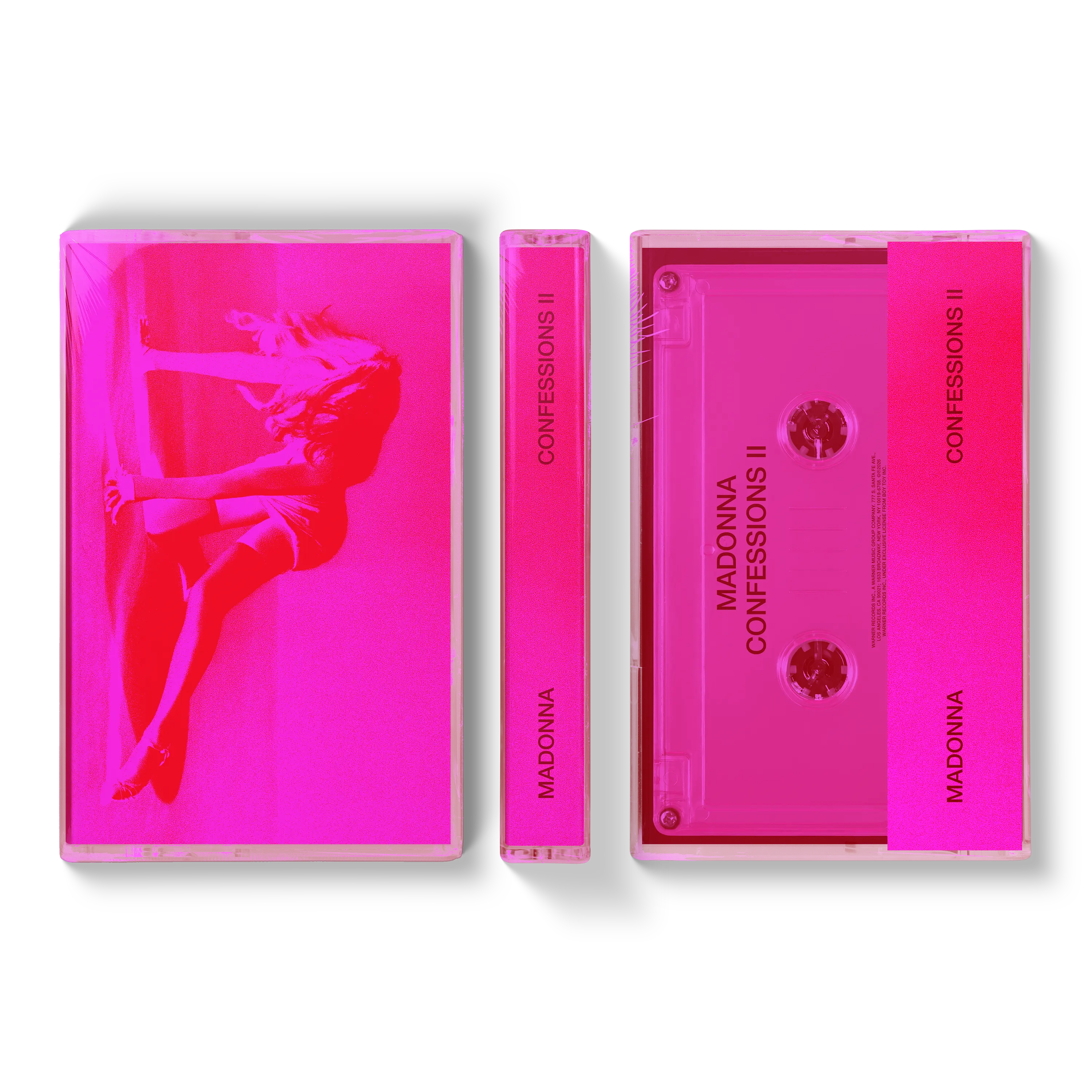 CONFESSIONS II – 16-track Standard Cassette