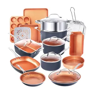 Gotham Steel 20 Piece Nonstick Cookware and Bakeware Set