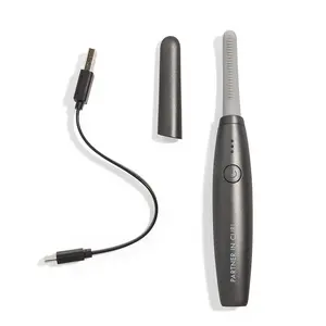 Chella Deluxe Heated Silicone Eyelash Curler - Travel-Size Rechargeable, Quick-Heating, Gentle on Lashes, Long-Lasting Lift & Curl, Compact, Vegan, Cruelty-Free, Silicone Lash Curler