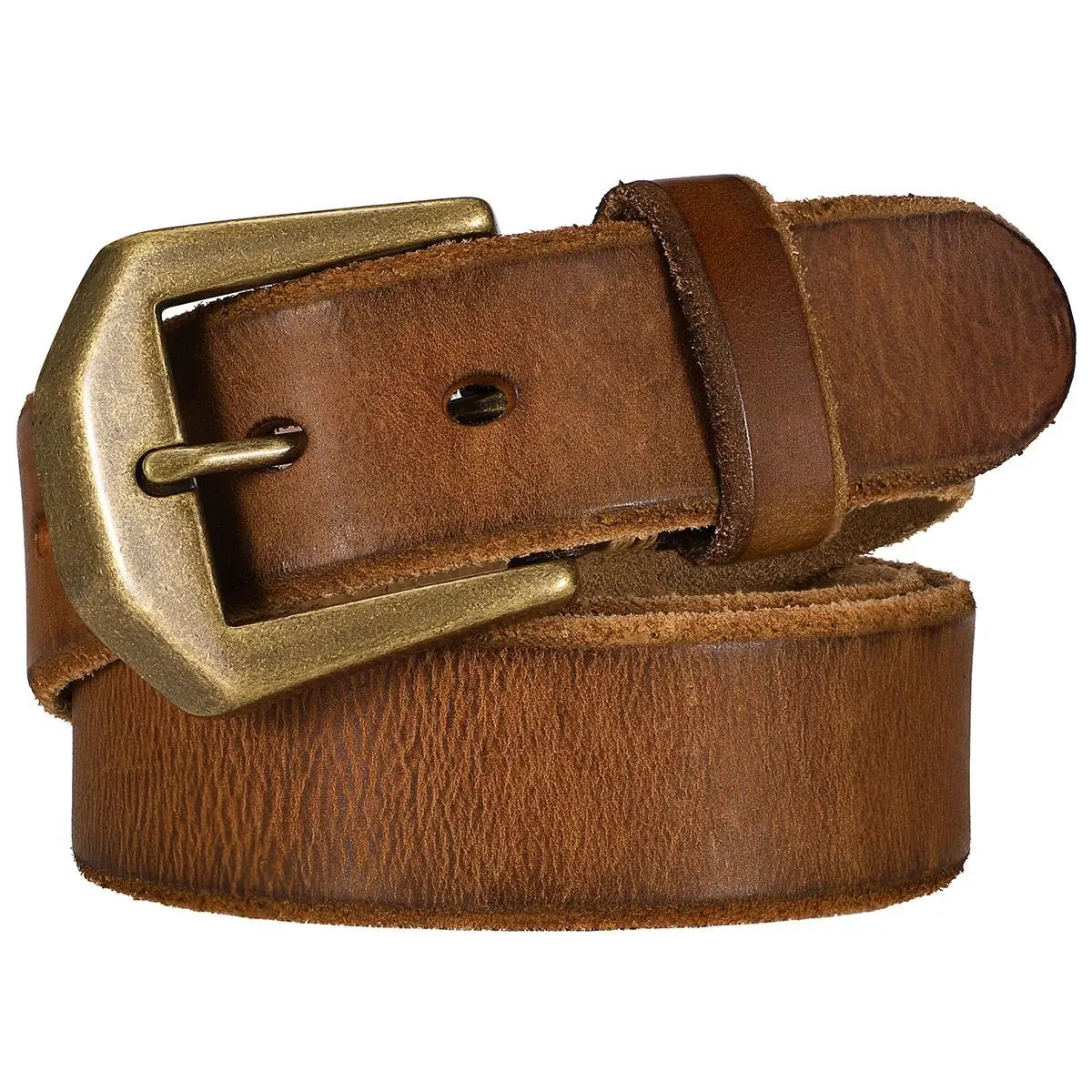 BELTROAD Genuine Leather Belt for Men Women Handmade Heavy-Duty Work Belt Leather Men's Belts | Jeans/Casual/Christmas Gifts