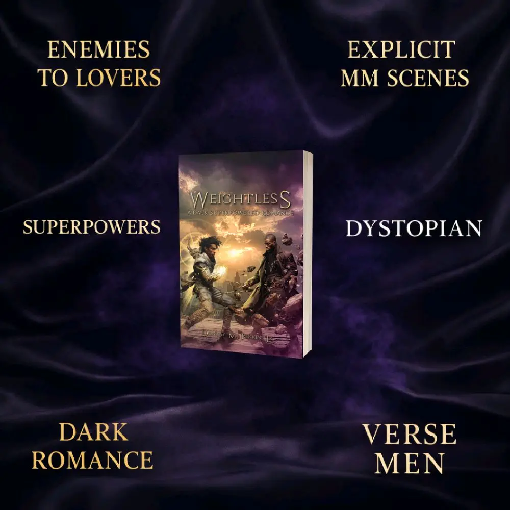 *Signed Copy* Weightless: A Dark Superpowered MM Romance