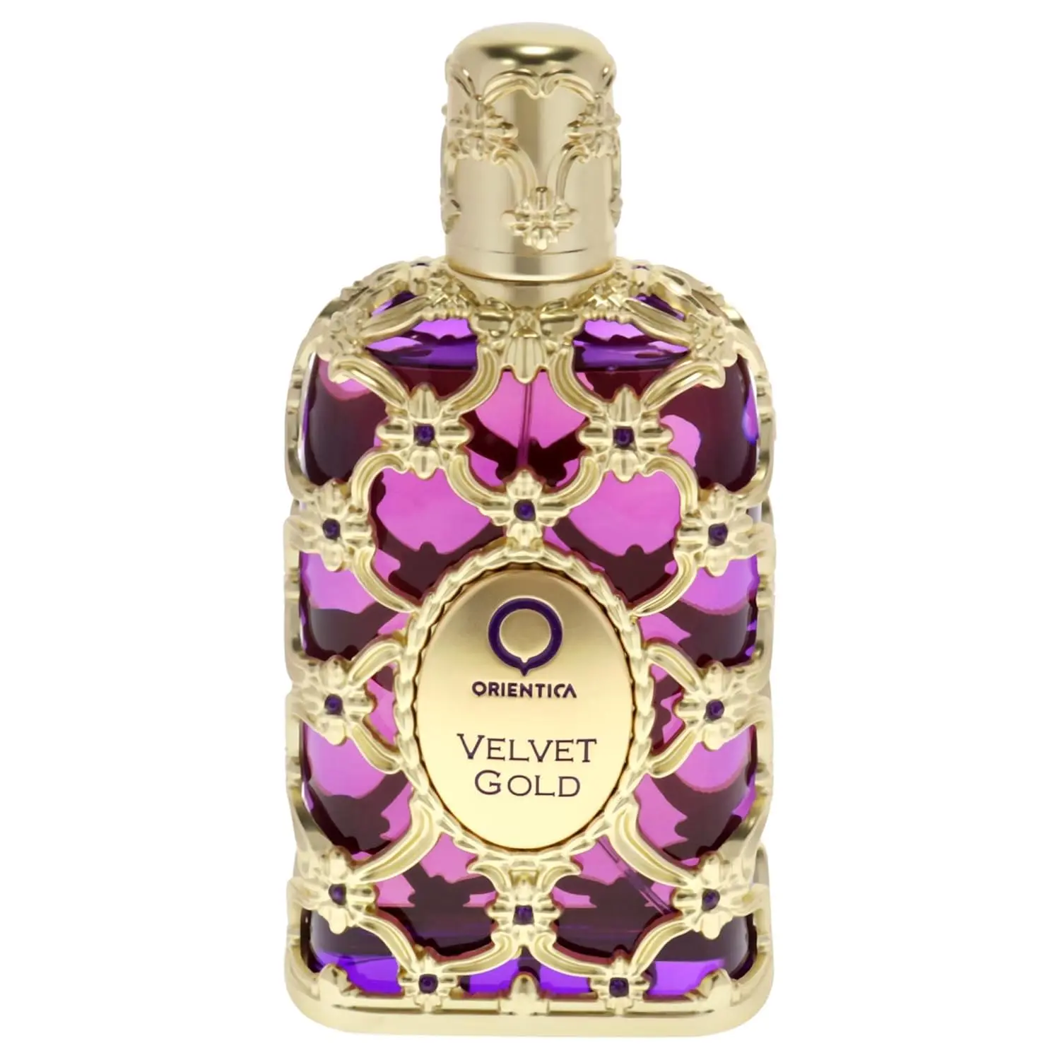 Orientica Luxury Velvet Gold Eau De Parfum 2.7oz/80ml – Notes of Vanilla, Caramel, Rose, Bergamot, Musk - Powdery Gourmand Floral Arabic Perfumes for Women & Men - Perfumes Arabes de Mujer y Hombres