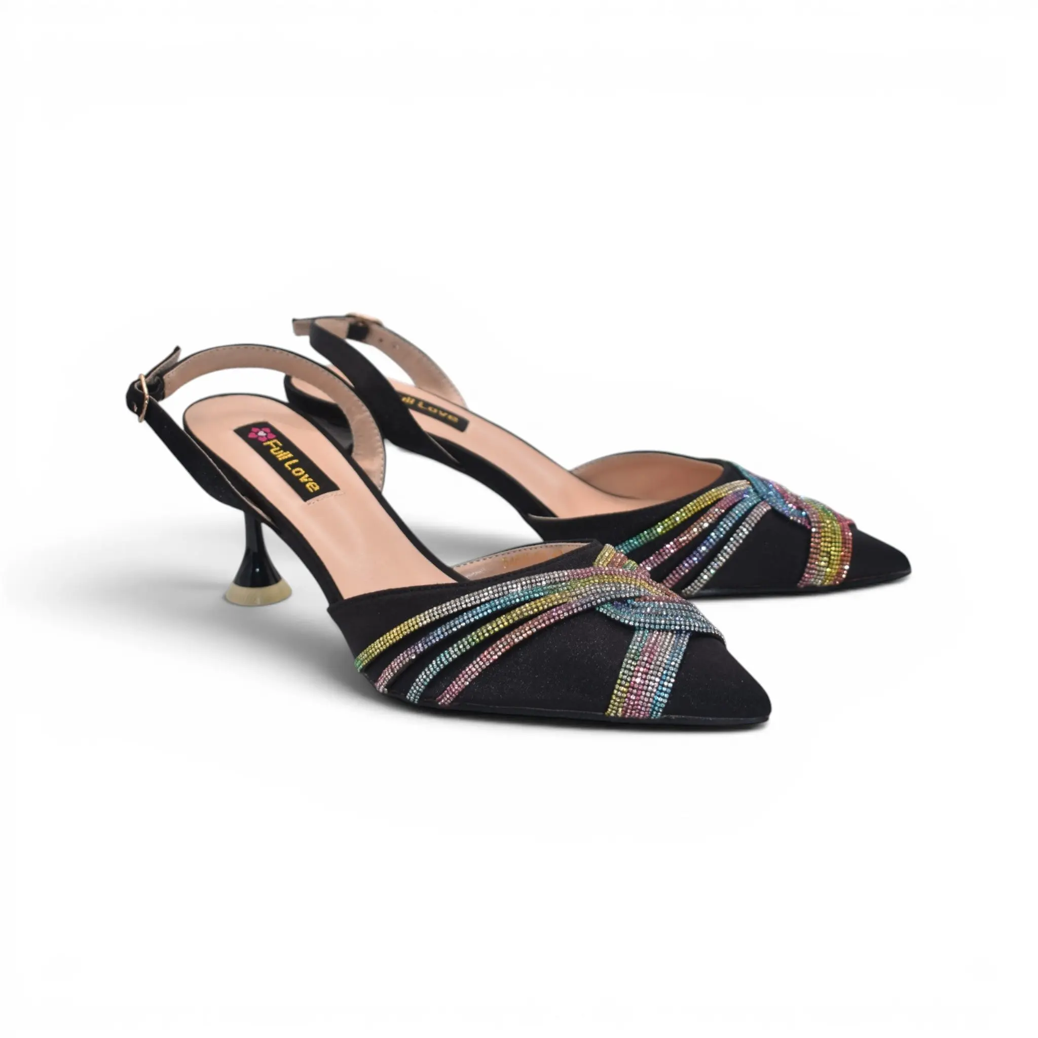 Sophia Pointed Slingback Heels