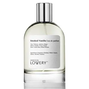 LoveryGifts Smoked Vanille Perfume - 3.38fl oz Long Lasting Eau de Parfum - Made in USA