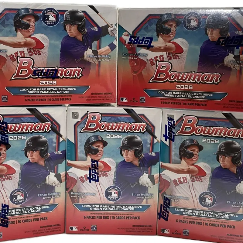 MLB#119 5-Box PYT: 2026 BOWMAN VALUE BOXES!!Pick Your Team, Ship byTeam!