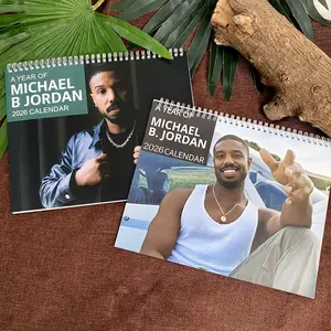Michael B Jordan 2026 Calendar, Gift For Fans