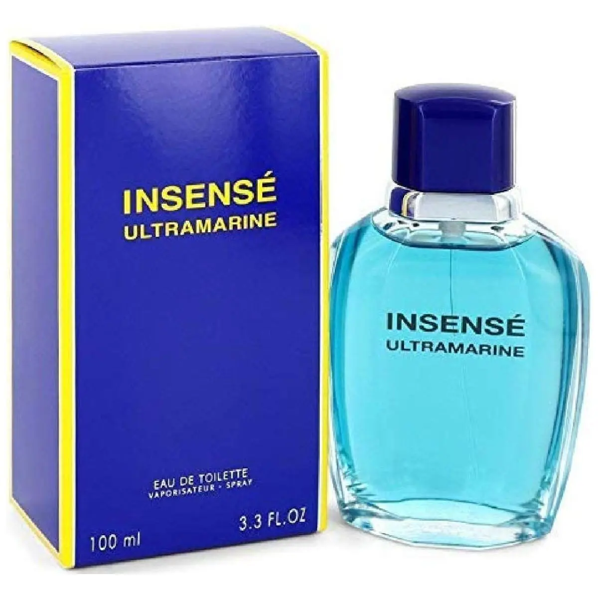 GIVENCHY Insense Ultramarine Eau de Toilette Spray for Men - Daytime Fresh, Watery & Aquatic Scent with Lavender Amber - For Smelling Good, 3.3 oz, Outdoorsy Vibe, Watery Spice