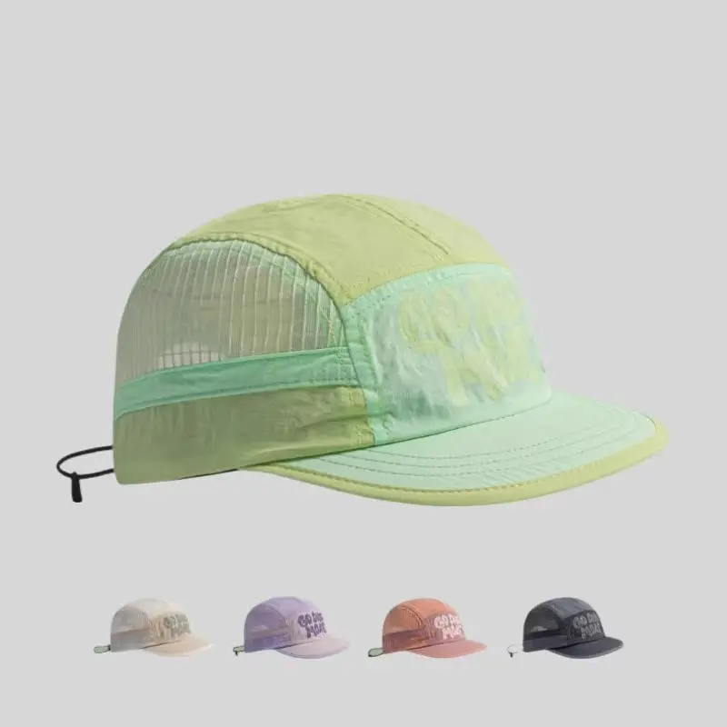 Adjustable Baseball Cap, UPF50+ Quick Dry Mesh Running Hat, Lightweight Breathable Sun Headwear For Hiking And Outdoor Sports