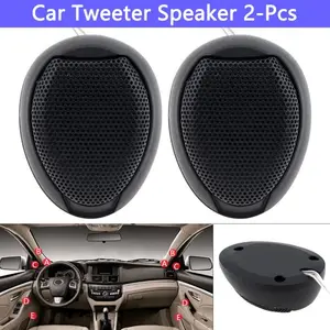 Car Speaker - Universal Audio Upgrade Speaker Diaphragm, Double sided Sticker Quartz Dome Speaker, Midrange Tweeters, Used for Car Audio Modification, Car Audio Upgrade, Car Audio System, Modern Car Stereo, Durable Speaker, Car Speaker, Battery Free