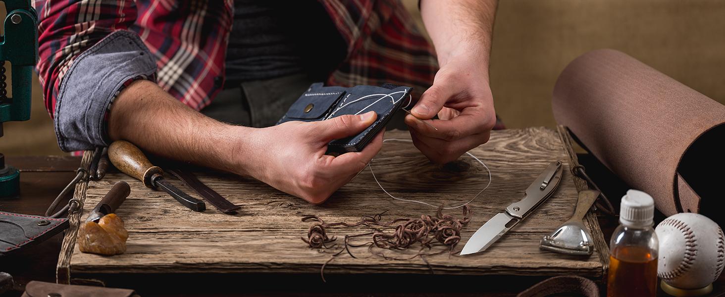 CJRB Ekko Pocket Knives AR-RPM9 Steel Blade, Tactical Knife for Men, Portable Camping Knife for Everyday Carry and FathersDayGift