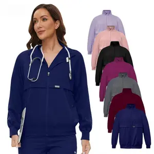 UnisexMedicalJacket-LightweightClinicCoatforHealthcareWorkers&VetProfessionals