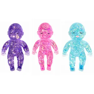 Ugly Cute Baby Squishy Toy, Giant Soft Elastic Squeeze Toy for Stress Relief, Funny Sensory Grip Toy, Collectible Gift