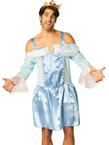 My Hairy Princess Cinderfella Costume, Adult Men's One Size Halloween Menswear