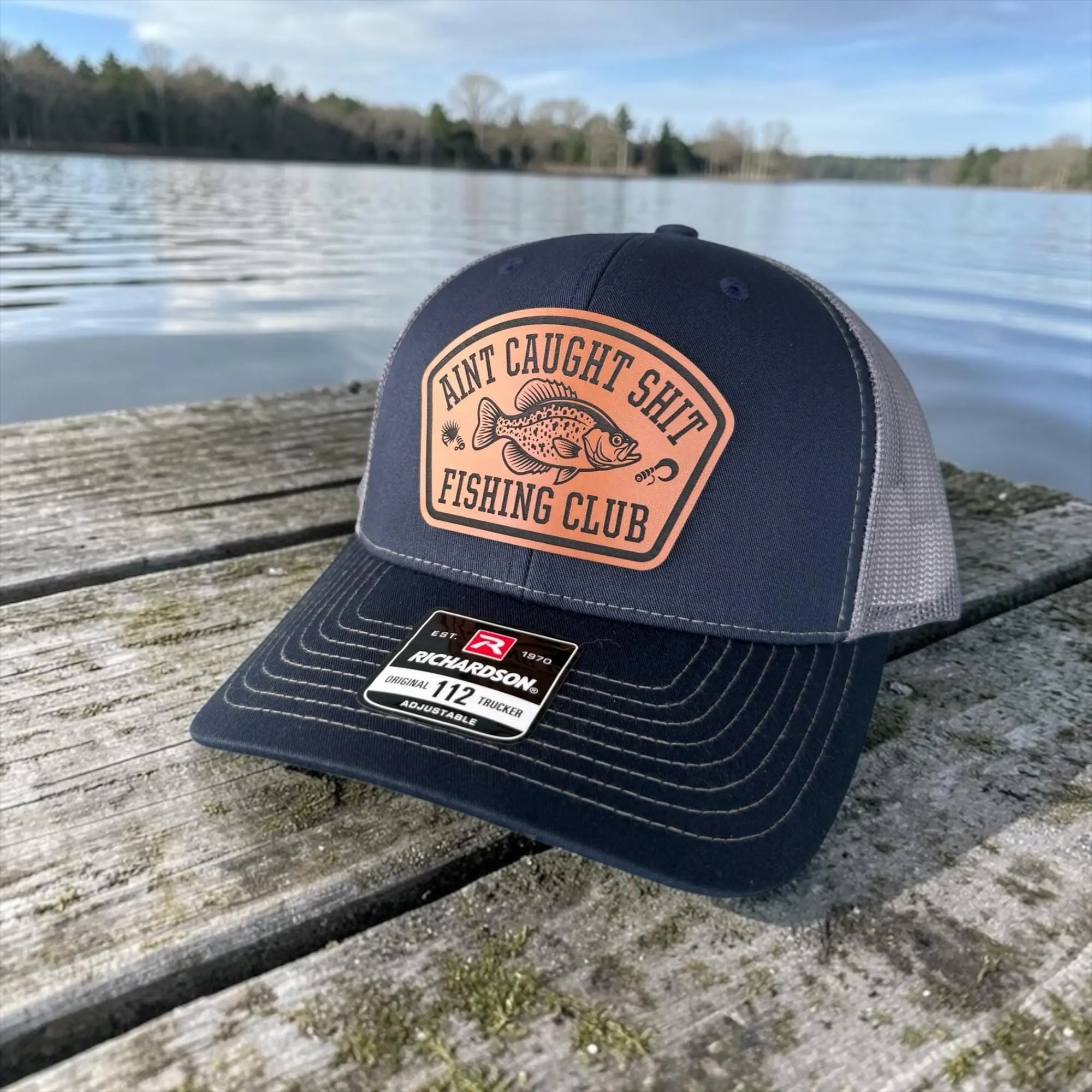 Crappie Hats For Men, Gift for Angler Fisherman, Richardson 112