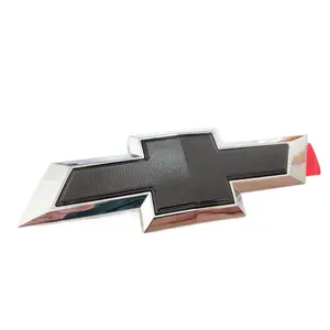Chevrolet Rear Tailgate Chrome Black 2015-2020 Tahoe Suburban Bowtie Emblem for Car Decoration