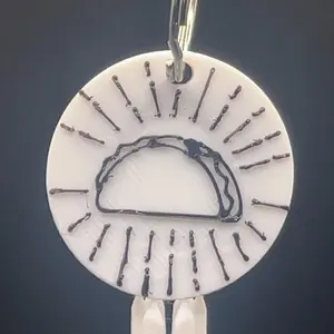 Taco Stand (4) NFC Keychain – One Tap, Más Tacos