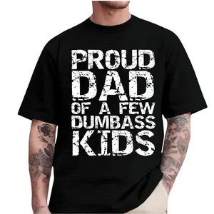 Funny Dad T-Shirt 'Proud Dad of a Few Dumbass Kids' - Perfect Gift for Fathers with a Sense of Humor, father's dad gifts idea-father's day gifts-dad shirts