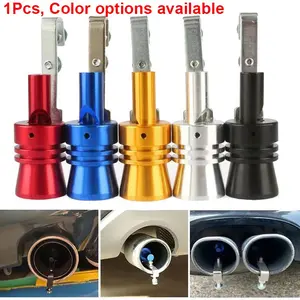 Car Muffler Turbo Whistle Exhaust Pipe Oversized Roar Maker XL Auto Car Accessory