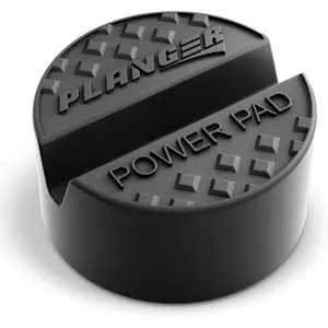 (R) - Power PAD Flat -  Rubber Jack Pad for Trolley Jack,  Lift and Axle Stand - Universal Usage - Protects Your , SUV and  with Pinch Weld Sill -  for  Tuning