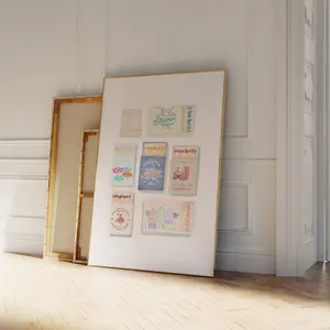 Matchbox Collection, Matchbox Art Print, Room Decor, Unframed
