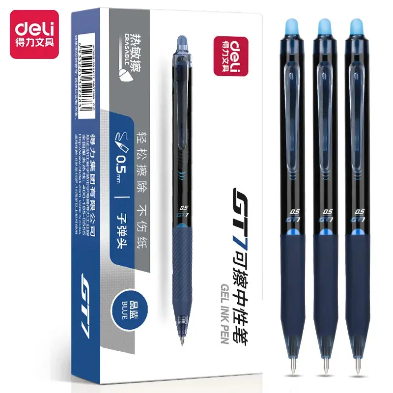 Erasable Blue/Black Gel Pens