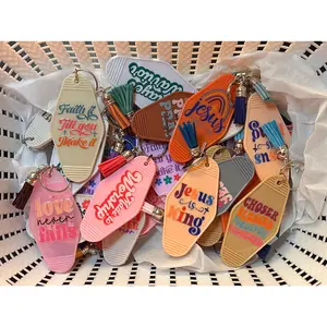 Christian Motel Keychains - Assorted Colors