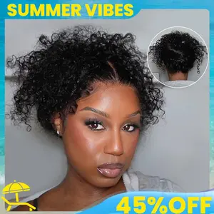 【 360 Wig No.1 】Water Wave Invisi Strap Snug Fit 360 Transparent Lace Frontal Bleached Knots Pre Cut Lace Wig With Drawstring 100% Human Hair Ashimary Hair Wig#Summervibes