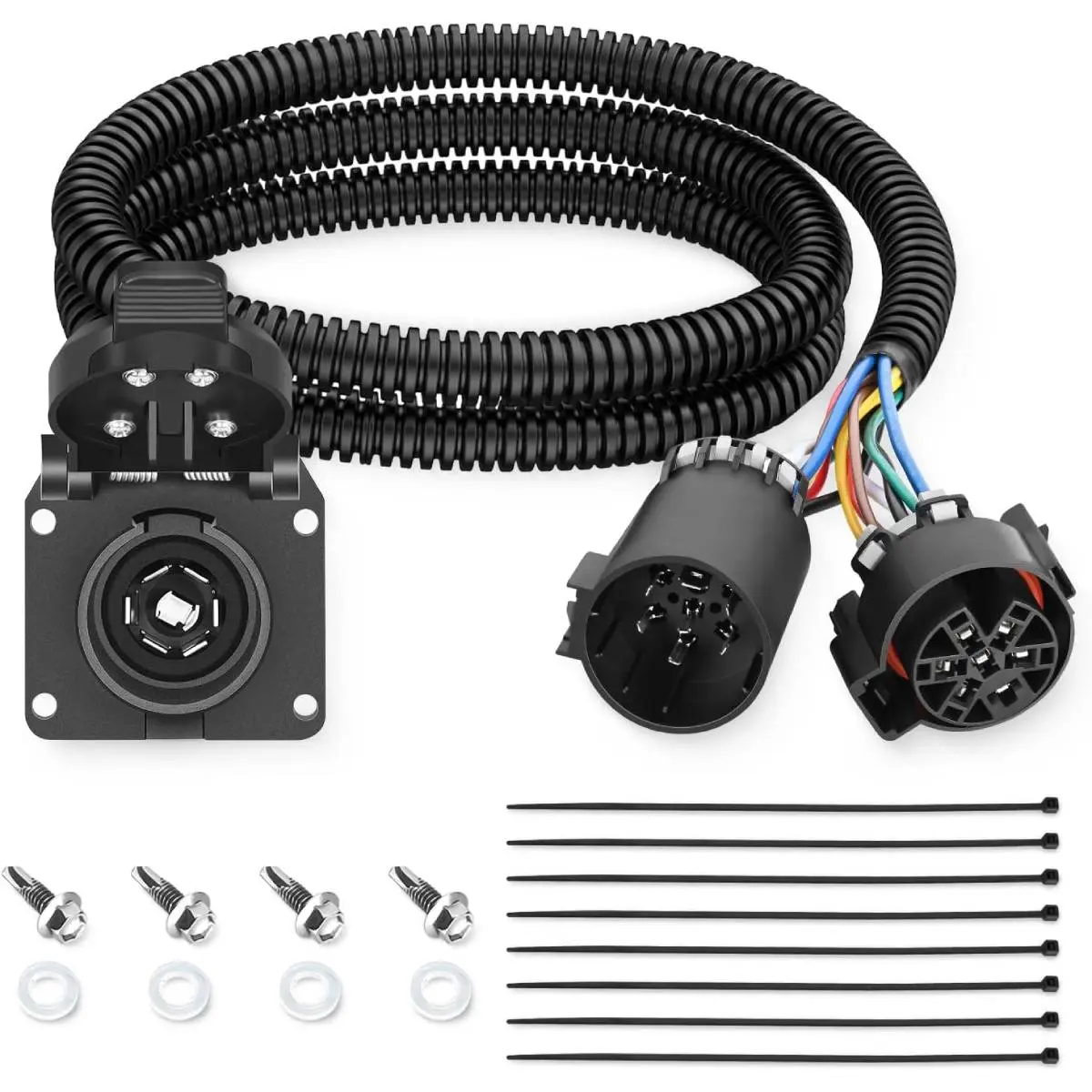 USCAR 7Pin to RV 7Pin Trailer Harness