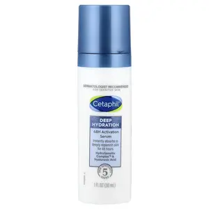 Cetaphil Deep Hydration, 48H Activation Serum, For Sensitive Skin, 1 fl oz (30 ml)