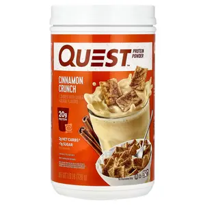 Quest Nutrition Protein Powder, Cinnamon Crunch, 1.6 lb (726 g)