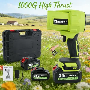 Cheetah Turbo Car Dryer Blower Cordless 2-in-1 Leaf & Driveway Cleaner Pure Copper Motor 680W 1000G High Thrust Gift for Dad Husband