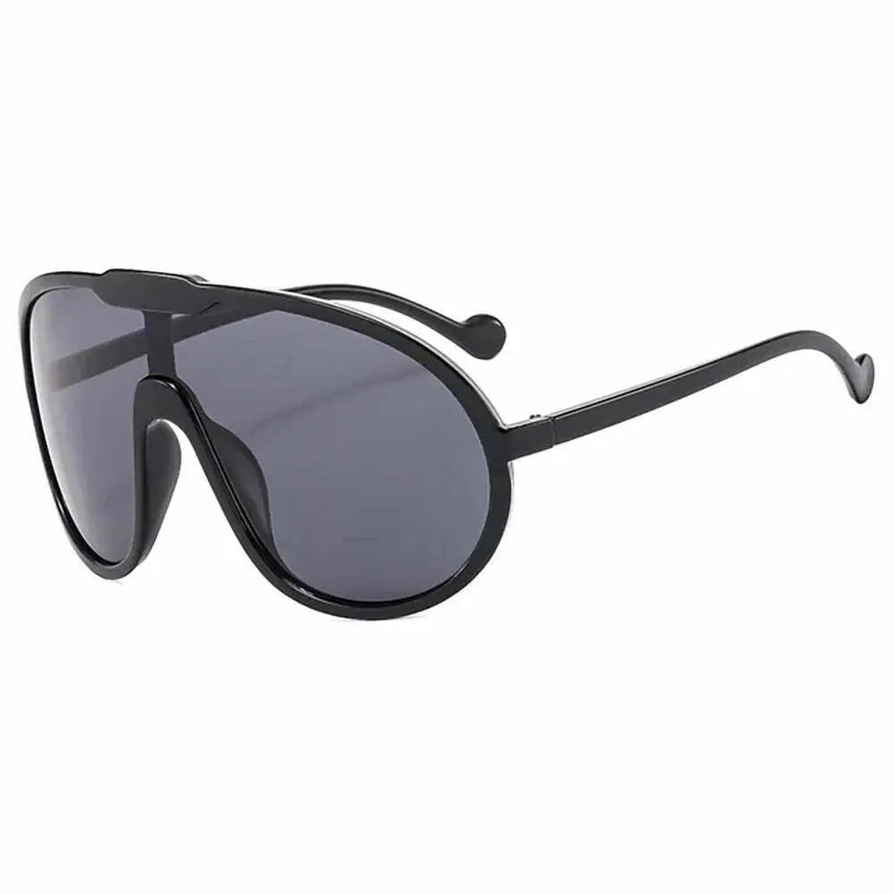 Vintage Oversized Big Frame Luxury Cycling Women Men UV400 Sunglasses tiktok shop