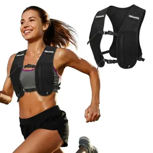 Lightweight Hydration Backpack, Running Backpack with Dedicated Water Bottle & Phone Pocket, Hydro Water Daypack for Cycling Hiking Rave for Men Women