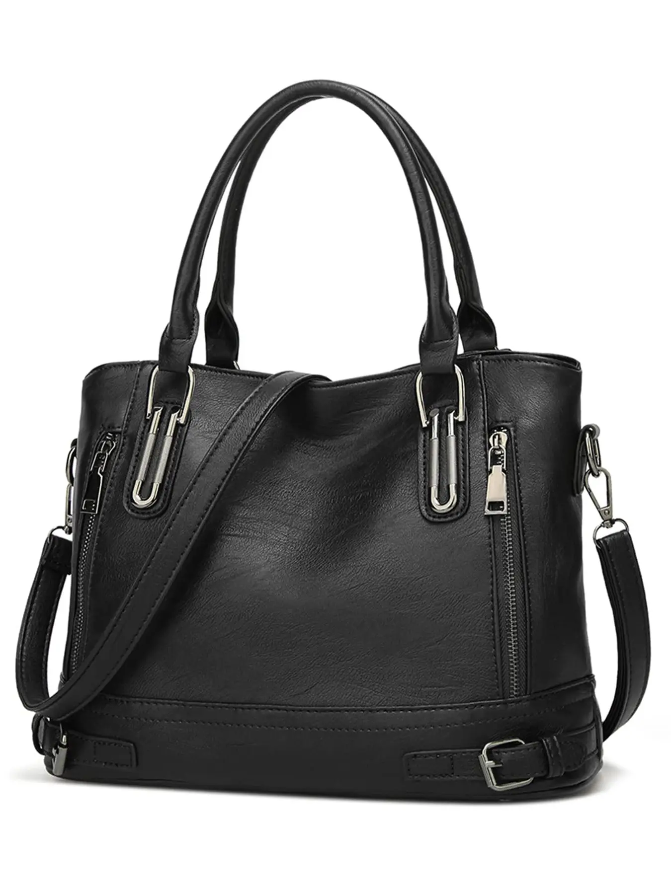 Women's Handbags, Shoulder Bags, Casual Shoulder Bag 2025 Tote Soft Pu Leather Vintage Ladies Crossbody Large Capacity for Work Shopping Travel Valentine's Day Gifts
