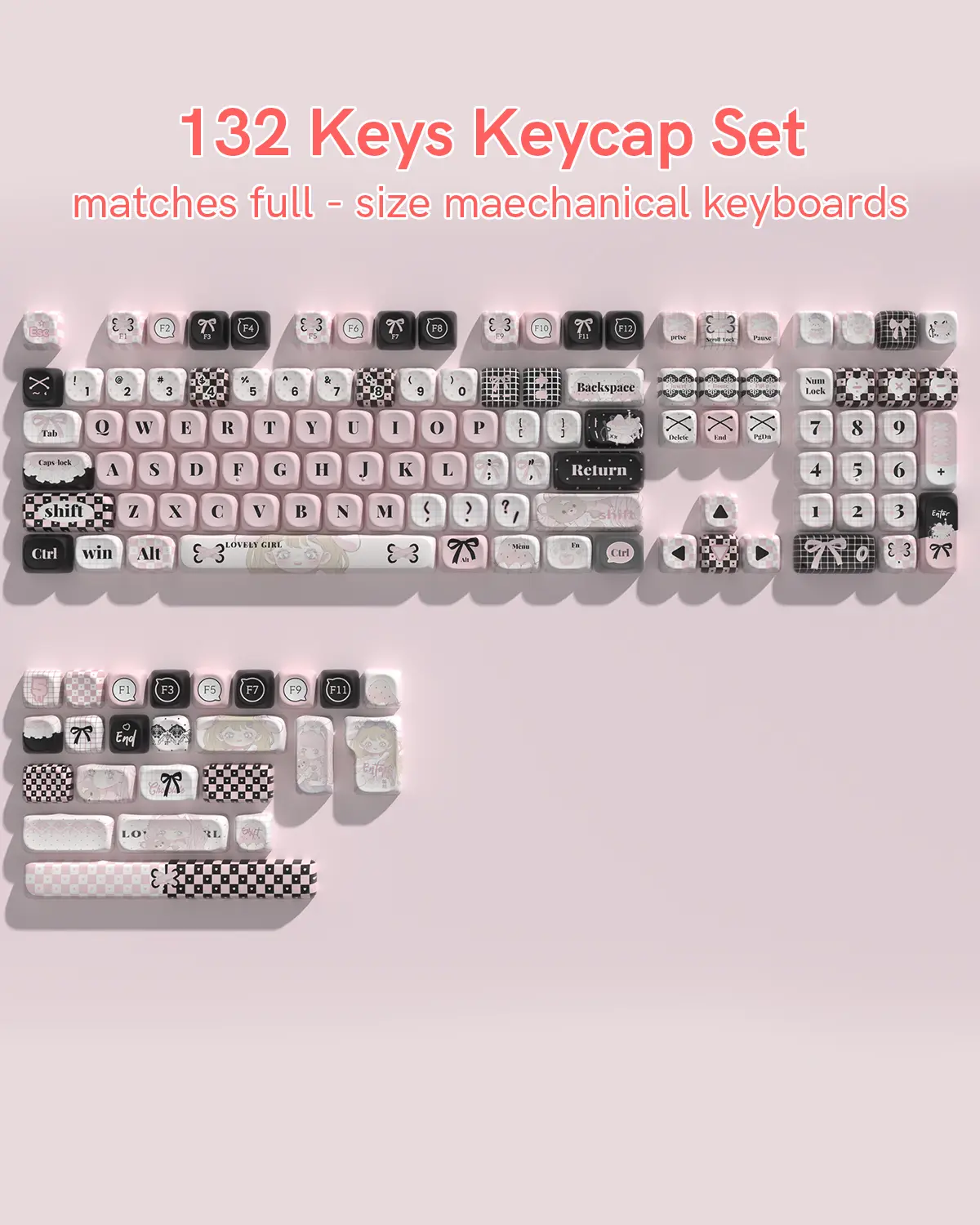 Leobog hi75 keygeek uni switch アリスキーキャップ Key caps for leobog hi75 - TikTok Shop