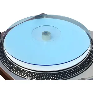 Acrylic Turntable Mat 11.75" - 2.7mm Thick Anti-Static Noise-Reducing Slipmat for 12" Vinyl Record Player Premium Quality Durable Modern Design