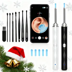 1pc 1pc Intelligent Visual Ear Scoop, Ear Cleaning with Rechargeable Ear Wax Removal Kit, Professional & Home Use Earwax Removal Products, Earwax Removal Tool