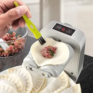 【Black Friday Deal】Dumpling Maker Machine, Dumpling Maker Press With Spoon And Brush 2 Modes Quick Forming Making Tool Chinese Dumpling Wonton Maker