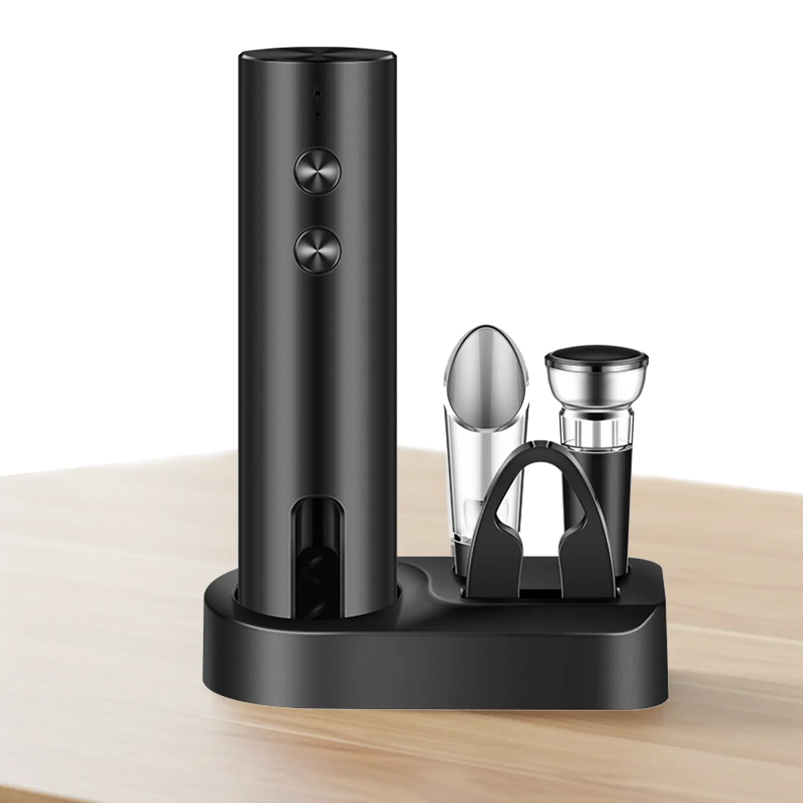 Automatic Electric Wine Bottle Opener，Rechargeable Portable Electric Wine Opener For Home Party，Party Must Have Portable Electric Wine Opener Kit