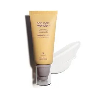 Haruharu Wonder Black Rice Moisture Airyfit Sunscreen 50ml Lightweight Hydrating Korean Skincare Sun Serum