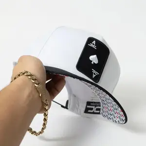 Hustle Culture Rich King Card Snapback Hat • Y2K Streetwear Monopoly Money Graphic Hip Hop Cap • Gorras Planas Para Hombre Luxury Casino Flat Brim Hat
